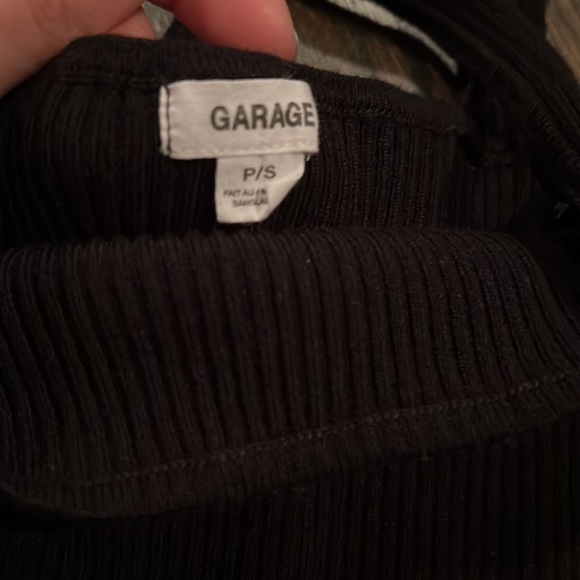 GARAGE crop top. Size petite small. - Picture 3 of 3